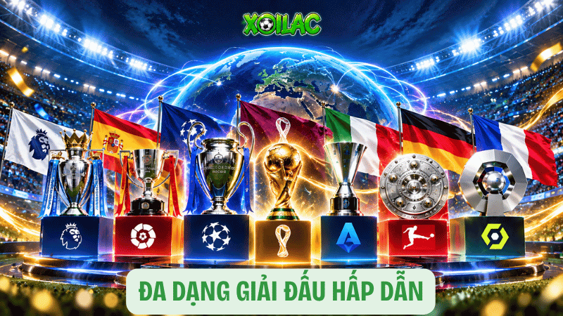 Đa dạng giải đấu hấp dẫn