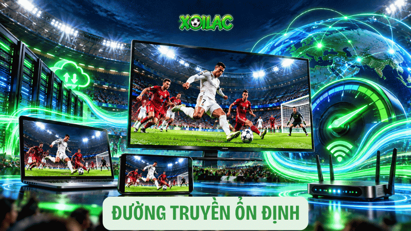 Đường truyền phát sóng ổn định