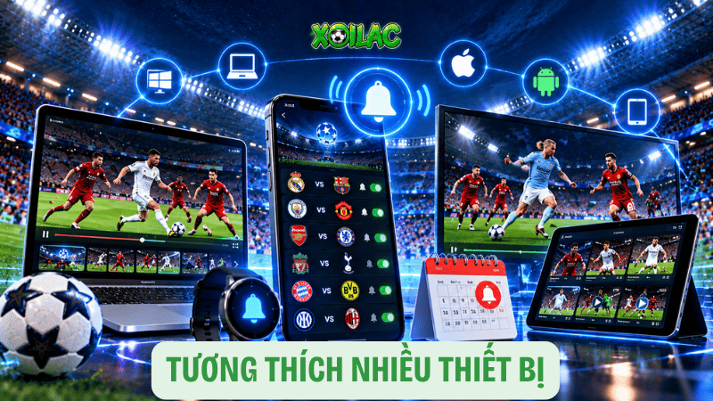 Tương thích với nhiều thiết bị